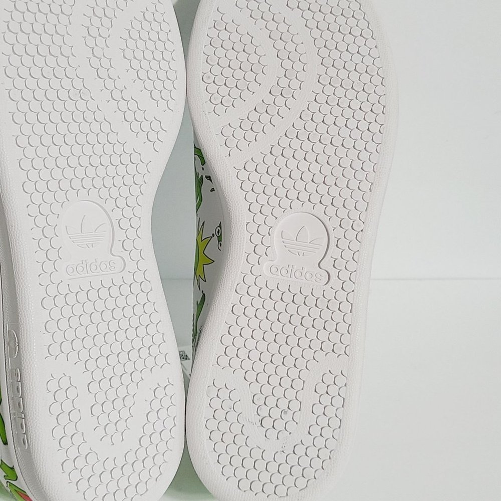 NEW Adidas Stan Smith Disney Kermit The Frog The Muppets Shoes FZ2707 Size 8 - Picture 9 of 10